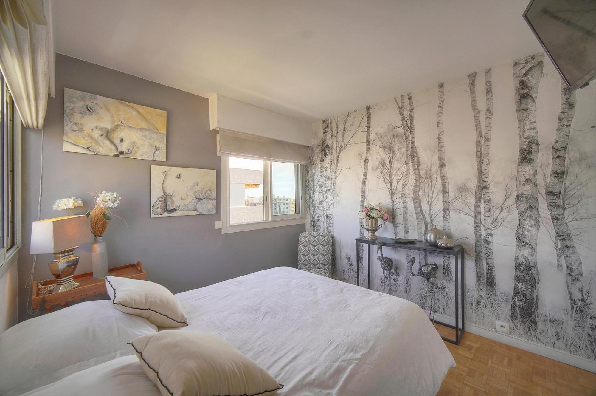 Frgk "Etoile Du Sud Terrasse Vue Mer Palm Beach" 戛纳 外观 照片